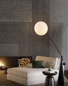 WOMO Glass Globe Cantilever Floor Lamp-WM7129 thumbnail