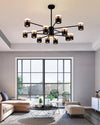 WOMO Rose Gold Arm Chandelier-WM2644 thumbnail