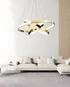 WOMO Gold Tiered Ring led Chandelier-WM2796 thumbnail
