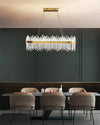 WOMO Gold Oval Crystal Chandelier-WM2566 thumbnail