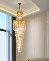 WOMO Cascading Crystal Chandelier-WM2387 thumbnail