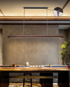 WOMO Walnut Linear Led Pendant Light-WM2521 thumbnail