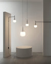 WOMO Frosted Glass Globe Pendant Light-WM2616 thumbnail