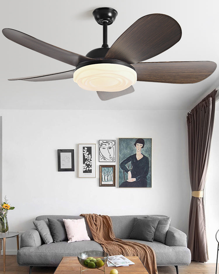 WOMO Modern Ceiling Fan with Bright Light - WM5169