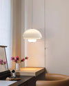 WOMO Milk Glass Dome Pendant Light-WM2786 thumbnail
