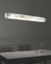 WOMO Alabaster Tube Linear Chandelier-WM2876 thumbnail