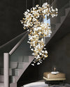 WOMO Gingko Spiral Chandelier-WM2423 thumbnail