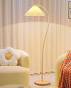 WOMO Pleated Gooseneck Floor Lamp-WM7119 thumbnail