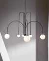 WOMO Glass Globe Arm Chandelier-WM2522 thumbnail