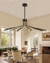 WOMO 10 Light Stick Led Starburst Chandelier-WM2646 thumbnail