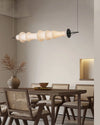 WOMO Fabric Linear Pendant Light-WM2956 thumbnail