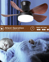 WOMO Modern Farmhouse Small Ceiling Fan Lamp-WM5046 thumbnail