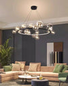 WOMO Circular Glass Bubble Chandelier-WM2493 thumbnail