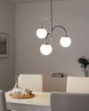 WOMO Glass Globe Arm Chandelier-WM2700 thumbnail
