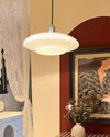 WOMO Milk Glass Flying Saucer Pendant Light-WM2748 thumbnail