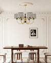 WOMO Polka Shaded Chandelier-WM2913 thumbnail