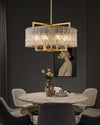 WOMO Textured Glass Round Chandelier-WM2619 thumbnail