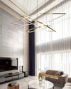 WOMO Tiered Hexagon Led Chandelier-WM2463 thumbnail