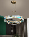 WOMO Enamel Round Brass Chandelier-WM2335 thumbnail