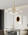 WOMO Glass Globe Brass Chandelier-WM2372 thumbnail