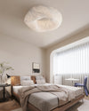 WOMO Japandi Silk Flush Mount Ceiling Light-WM1144 thumbnail