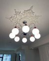 WOMO Glass Globe Arm Chandelier-WM2617 thumbnail