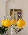 WOMO Glass Globe Arm Chandelier-WM2718 thumbnail