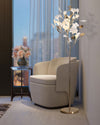 WOMO Ceramic Gingko Tree Floor Lamp-WM7137 thumbnail
