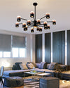 WOMO Rose Gold Arm Chandelier-WM2644 thumbnail