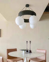 WOMO Round Frosted Glass Globe Chandelier-WM2717 thumbnail