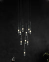 WOMO Cylinder Smoked Glass Chandelier-WM2771 thumbnail