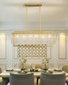 WOMO Textured Glass Linear Chandelier-WM2620 thumbnail