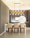 WOMO Candle Linear Chandelier-WM2805 thumbnail