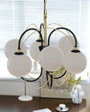 WOMO Mid Century Modern Glass Globe Chandelier-WM2450 thumbnail