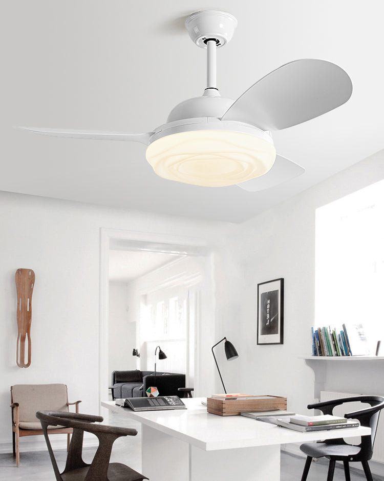 WOMO Modern Ceiling Fan with Bright Light - WM5169