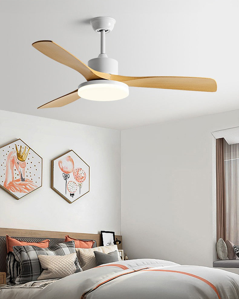 WOMO 42" Wood-look Ceiling Fan Lamp - WM5154