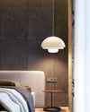 WOMO Milk Glass Dome Pendant Light-WM2786 thumbnail