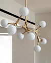 WOMO Branching Bubble Frosted Glass Chandelier-WM2514 thumbnail