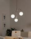 WOMO Glass Globe Arm Chandelier-WM2700 thumbnail