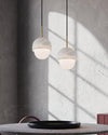 WOMO Alabaster Globe Pendant Light-WM2903 thumbnail