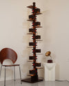 WOMO Column Walnut Floor Lamp-WM7110 thumbnail