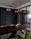 WOMO Drum Shade Linear Chandelier-WM2615 thumbnail