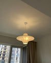 WOMO Flying Saucer Silk Pendant Light-WM2937 thumbnail