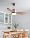 WOMO Mid Century Modern Ceiling Fan Lamp-WM5043 thumbnail