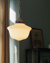 WOMO Schoolhouse Glass Pendant Light-WM2824 thumbnail