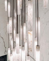 WOMO Alabaster Tube Staircase Chandelier-WM2881 thumbnail