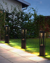 WOMO Square Solar Bollard Light-WM9111 thumbnail