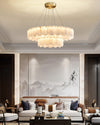 WOMO Tiered Alabaster Chandelier-WM2844 thumbnail