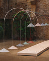 WOMO Arc Cone Floor Lamp-WM7139 thumbnail