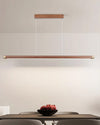 WOMO Walnut Linear Led Pendant Light-WM2520 thumbnail